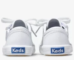 Big Kid's Kickstart Jr. Leather Sneaker<Keds Best