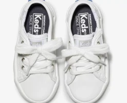 Little Kid's Kickstart Jr. Leather Sneaker<Keds Outlet
