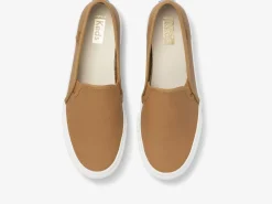 Women's Double Decker Leather Slip On Sneaker<Keds Online